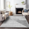 Piper Looms Chantille Modern ACN779 Gray Machine Washable Area Rug Lifestyle Image Feature