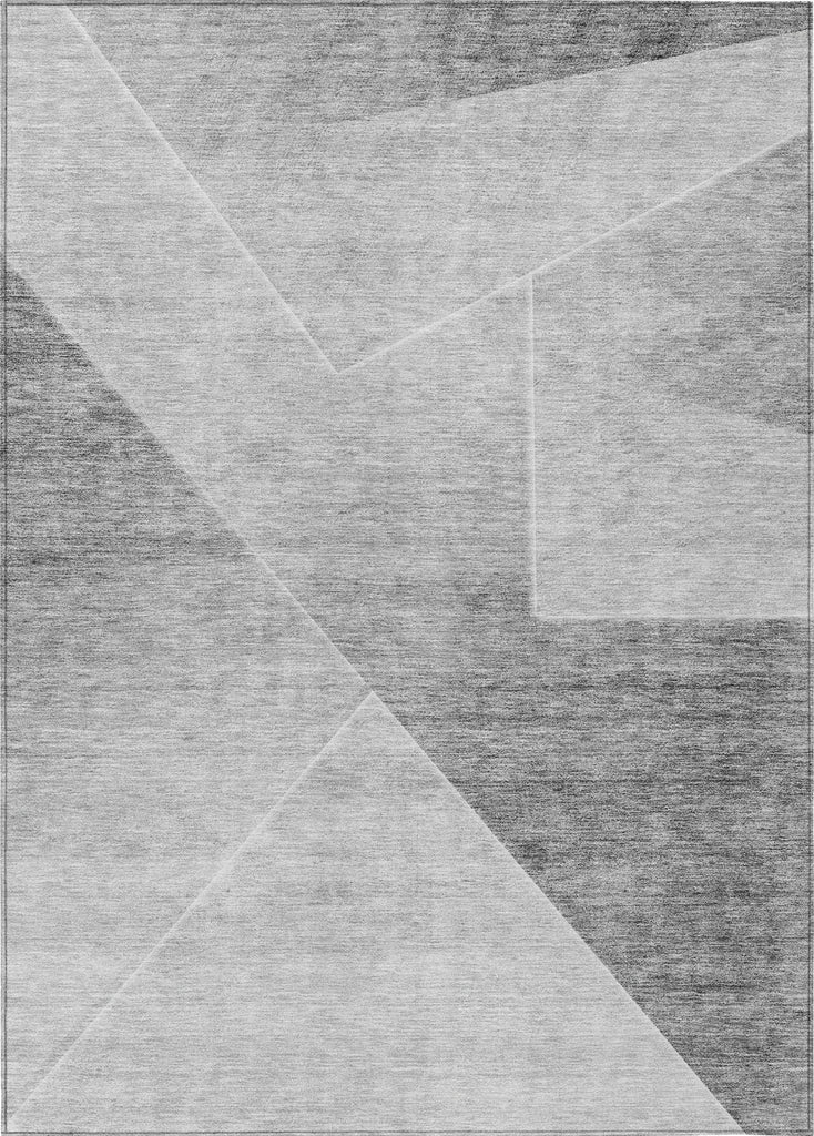 Piper Looms Chantille Modern ACN779 Gray Machine Washable Area Rug main image