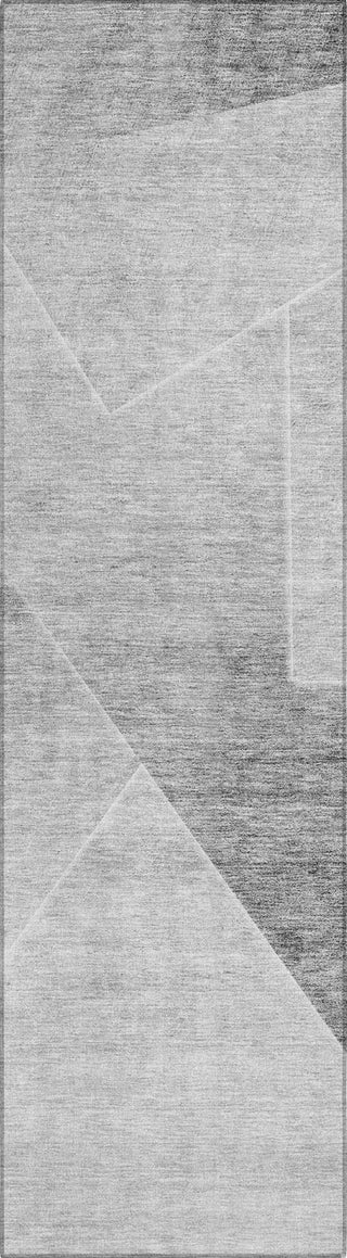 Piper Looms Chantille Modern ACN779 Gray Machine Washable Area Rug Runner Main Image