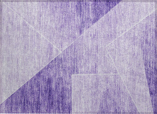 Piper Looms Chantille Modern ACN779 Purple Machine Washable Area Rug Scatter Main Image