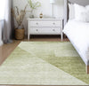 Piper Looms Chantille Modern ACN779 Sage Machine Washable Area Rug Lifestyle Image Feature