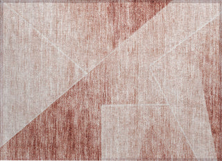 Piper Looms Chantille Modern ACN779 Salmon Machine Washable Area Rug Scatter Main Image