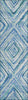 Piper Looms Chantille Diamonds ACN780 Blue Machine Washable Area Rug Runner Main Image