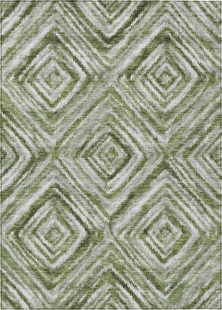 Piper Looms Chantille Diamonds ACN781 Aloe Machine Washable Area Rug main image