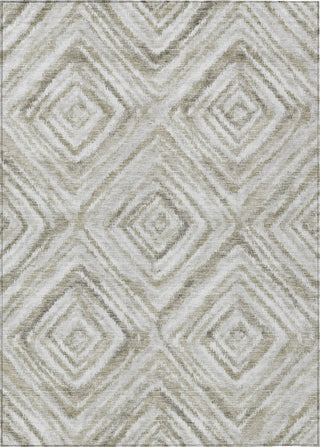 Piper Looms Chantille Diamonds ACN781 Beige Machine Washable Area Rug main image