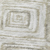 Piper Looms Chantille Diamonds ACN781 Beige Machine Washable Area Rug Swatch Image
