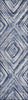 Piper Looms Chantille Diamonds ACN781 Blue Machine Washable Area Rug Runner Main Image