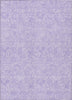 Piper Looms Chantille Floral ACN782 Lilac Machine Washable Area Rug main image
