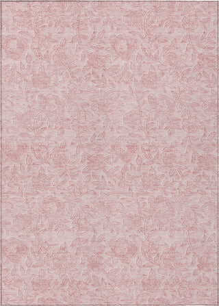 Piper Looms Chantille Floral ACN782 Pink Machine Washable Area Rug main image