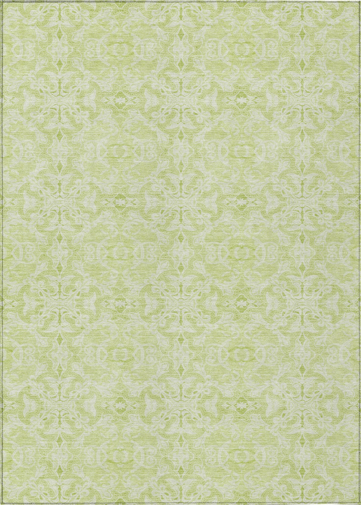 Piper Looms Chantille Medallions ACN784 Aloe Machine Washable Area Rug main image