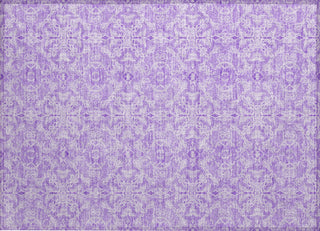 Piper Looms Chantille Medallions ACN784 Lavender Machine Washable Area Rug Scatter Main Image