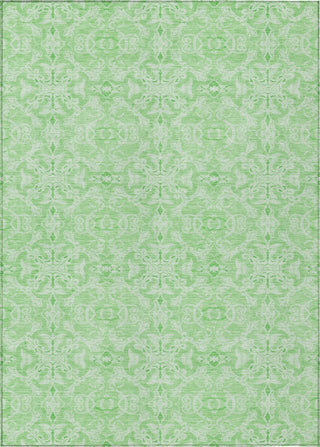 Piper Looms Chantille Medallions ACN784 Lime Machine Washable Area Rug main image