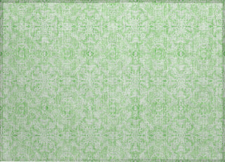 Piper Looms Chantille Medallions ACN784 Lime Machine Washable Area Rug Scatter Main Image
