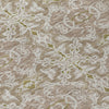 Piper Looms Chantille Medallions ACN784 Mocha Machine Washable Area Rug Swatch Image