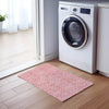 Piper Looms Chantille Medallions ACN784 Pink Machine Washable Area Rug Scatter Lifestyle Image Feature