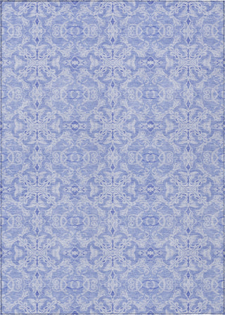 Piper Looms Chantille Medallions ACN784 Sky Machine Washable Area Rug main image