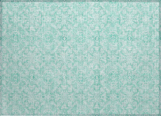 Piper Looms Chantille Medallions ACN784 Turquoise Machine Washable Area Rug Scatter Main Image