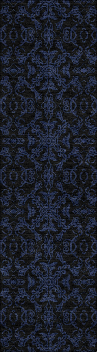 Piper Looms Chantille Medallions ACN785 Blue Machine Washable Area Rug Runner Main Image