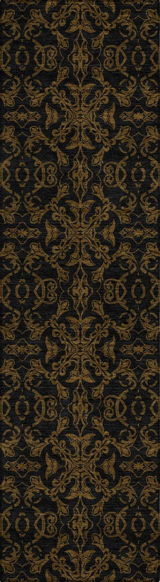 Piper Looms Chantille Medallions ACN785 Brown Machine Washable Area Rug Runner Main Image