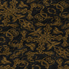 Piper Looms Chantille Medallions ACN785 Brown Machine Washable Area Rug Swatch Image