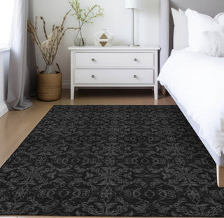Piper Looms Chantille Medallions ACN785 Gray Machine Washable Area Rug Lifestyle Image Feature