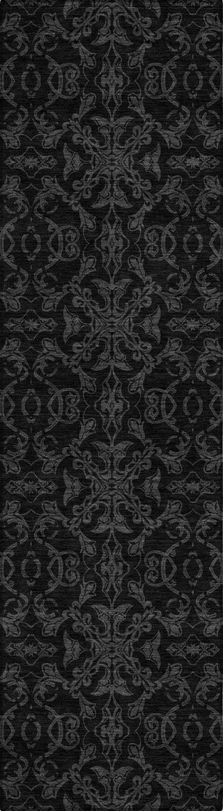 Piper Looms Chantille Medallions ACN785 Gray Machine Washable Area Rug Runner Main Image