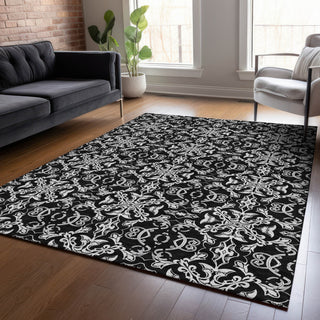 Piper Looms Chantille Medallions ACN785 Ivory Machine Washable Area Rug Lifestyle Image Feature