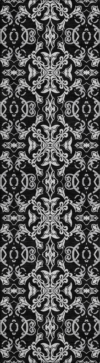 Piper Looms Chantille Medallions ACN785 Ivory Machine Washable Area Rug Runner Main Image