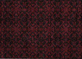 Piper Looms Chantille Medallions ACN785 Red Machine Washable Area Rug Scatter Main Image