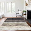 Piper Looms Chantille Lines ACN786 Beige Machine Washable Area Rug Lifestyle Image Feature