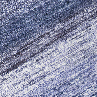 Piper Looms Chantille Lines ACN786 Blue Machine Washable Area Rug Swatch Image