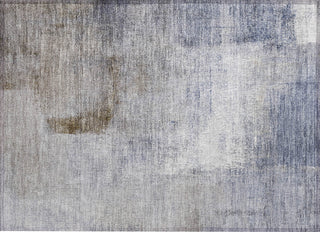 Piper Looms Chantille Modern ACN787 Blue Machine Washable Area Rug Scatter Main Image