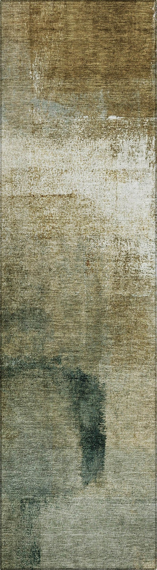 Piper Looms Chantille Modern ACN787 Brown Machine Washable Area Rug Runner Main Image