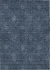 Piper Looms Chantille Floral ACN788 Blue Machine Washable Area Rug main image
