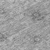 Piper Looms Chantille Floral ACN789 Pewter Machine Washable Area Rug Swatch Image