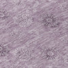 Piper Looms Chantille Floral ACN789 Plum Machine Washable Area Rug Swatch Image
