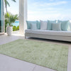 Piper Looms Chantille Floral ACN789 Sage Machine Washable Area Rug Outdoor Lifestyle Image Feature