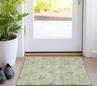 Piper Looms Chantille Floral ACN789 Sage Machine Washable Area Rug Scatter Lifestyle Image Feature