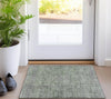 Piper Looms Chantille Southwest ACN790 Green Machine Washable Area Rug Scatter Lifestyle Image Feature