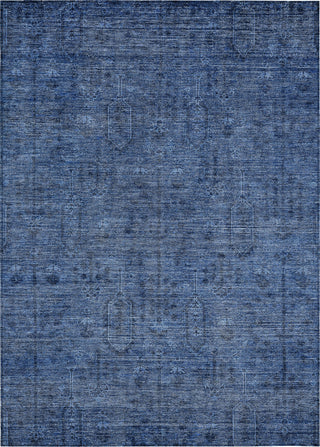 Piper Looms Chantille Southwest ACN790 Navy Machine Washable Area Rug main image
