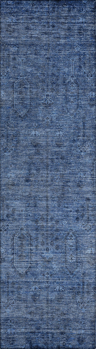 Piper Looms Chantille Southwest ACN790 Navy Machine Washable Area Rug Runner Main Image