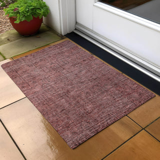 Piper Looms Chantille Southwest ACN790 Paprika Machine Washable Area Rug Scatter Outdoor Lifestyle Image Feature