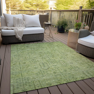 Piper Looms Chantille Southwest ACN790 Sage Machine Washable Area Rug Outdoor Lifestyle Image Feature