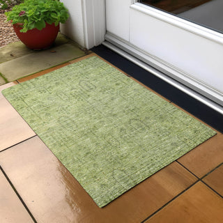 Piper Looms Chantille Southwest ACN790 Sage Machine Washable Area Rug Scatter Outdoor Lifestyle Image Feature