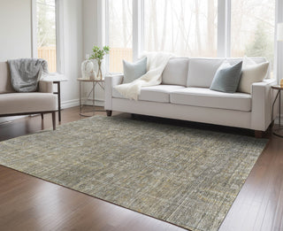Piper Looms Chantille Southwest ACN790 Taupe Machine Washable Area Rug Lifestyle Image Feature