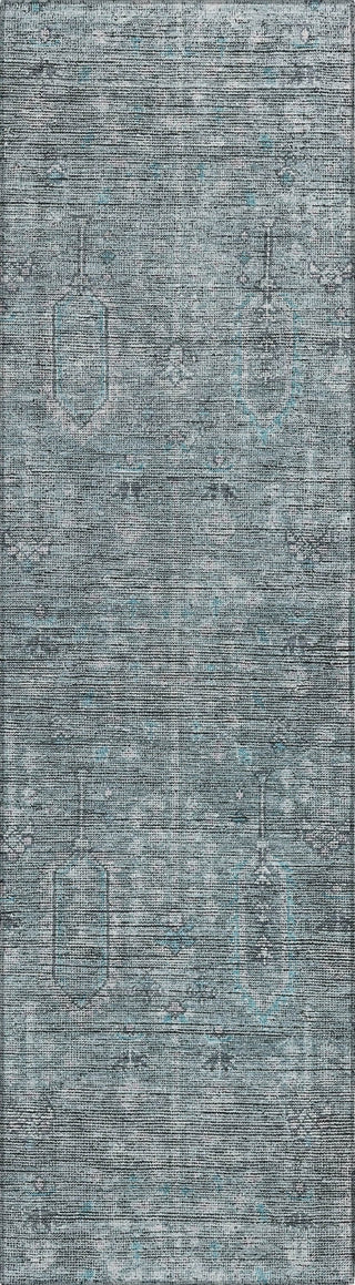 Piper Looms Chantille Southwest ACN790 Teal Machine Washable Area Rug Runner Main Image