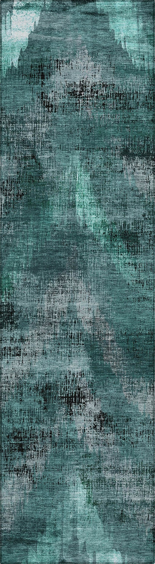 Piper Looms Chantille Lines ACN792 Fern Machine Washable Area Rug Runner Main Image