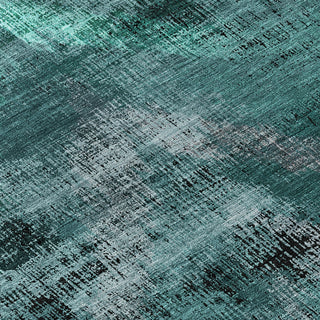 Piper Looms Chantille Lines ACN792 Fern Machine Washable Area Rug Swatch Image
