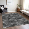 Piper Looms Chantille Lines ACN792 Gray Machine Washable Area Rug Lifestyle Image Feature