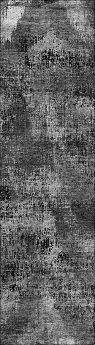 Piper Looms Chantille Lines ACN792 Gray Machine Washable Area Rug Runner Main Image